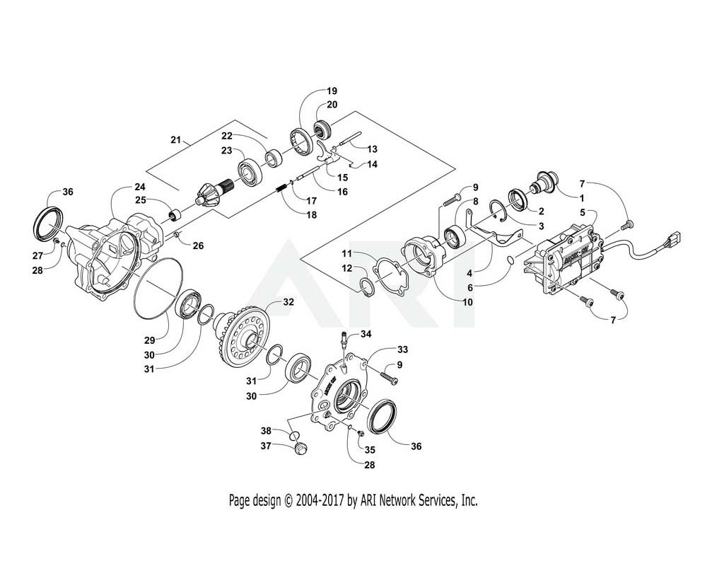 Arctic Cat OEM 3323-236 Fork Selector