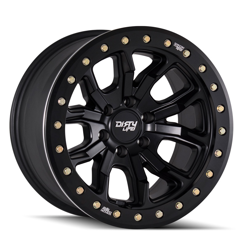 Dirty Life DT-1 9303 Matte Black 20X9 5x127 0mm 78.1mm Wheel