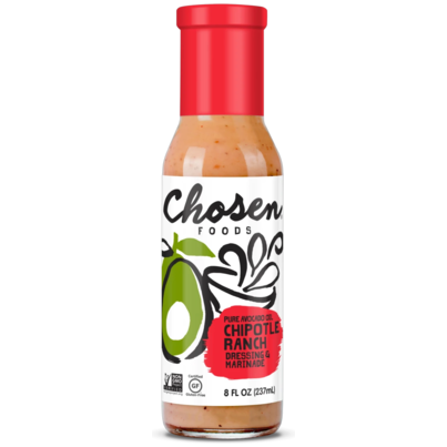 Chosen Foods Avocado Oil Chipotle Ranch Dressing & Marinade, 237ml