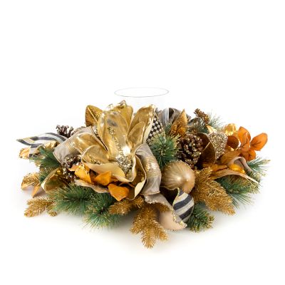 MacKenzie-Childs Golden Hour Hurricane Centerpiece