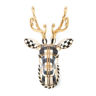Golden Hour Tartan Deer Mount