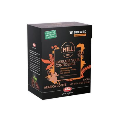K-fee Mill Embrace Your Confidence Starbucks Verismo Pods 12-Count