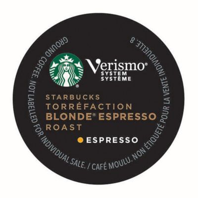Starbucks Verismo Blonde Espresso Roast Espresso Pods 12-Count