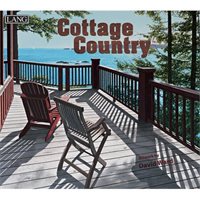 2021 12-Month Wall Calendar Deluxe Cottage Country