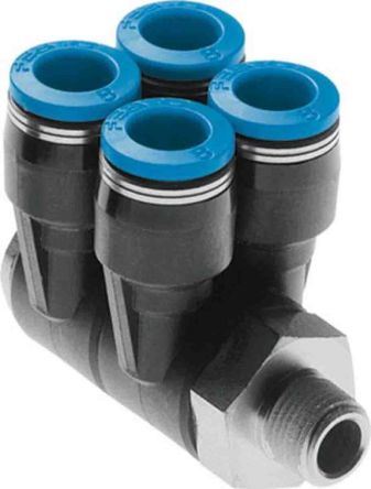 Festo QSLV4-1/4-6 Series, 153233, Male Thread R1/4