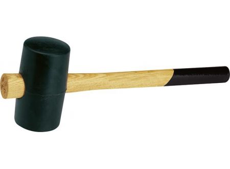 Gummi-Komp.Hammer Gr.2A 64mm Schwarz FORTIS