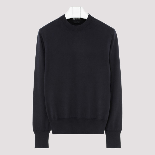 Navy Cotton Sweater C - (C) CLOTHING IT@48