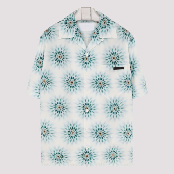Short-sleeved Cotton Shirt a - (a) CLOTHING XXS@M