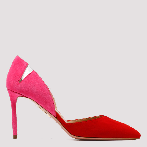 Red and Pink Sharp Pumps N - (N) SHOES IT@39