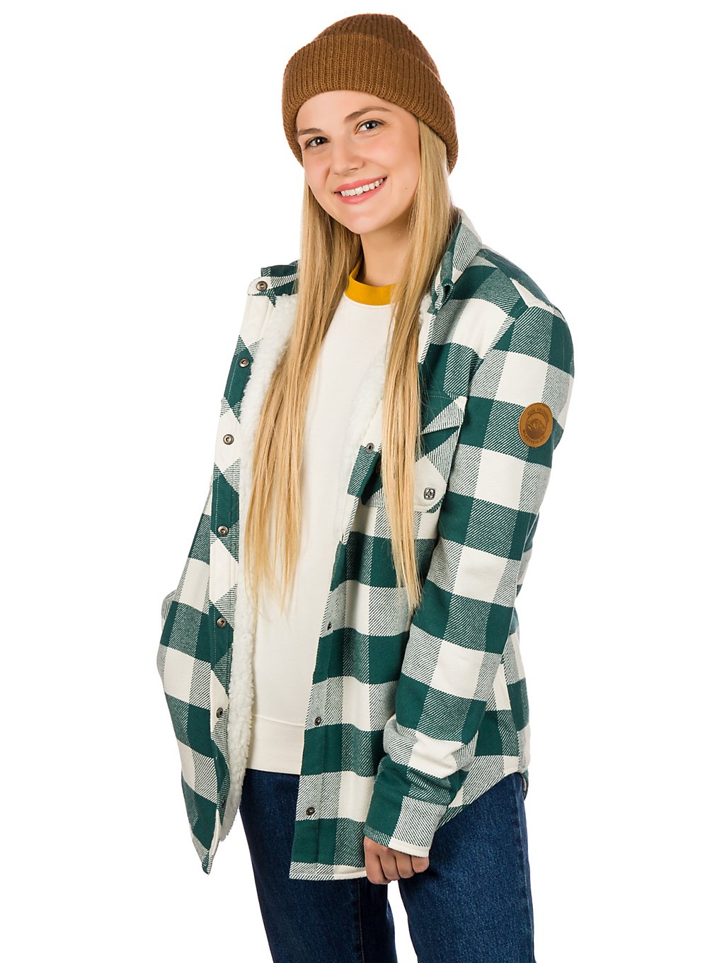 Coal Adler Shirt LS Tbd White/june Bug