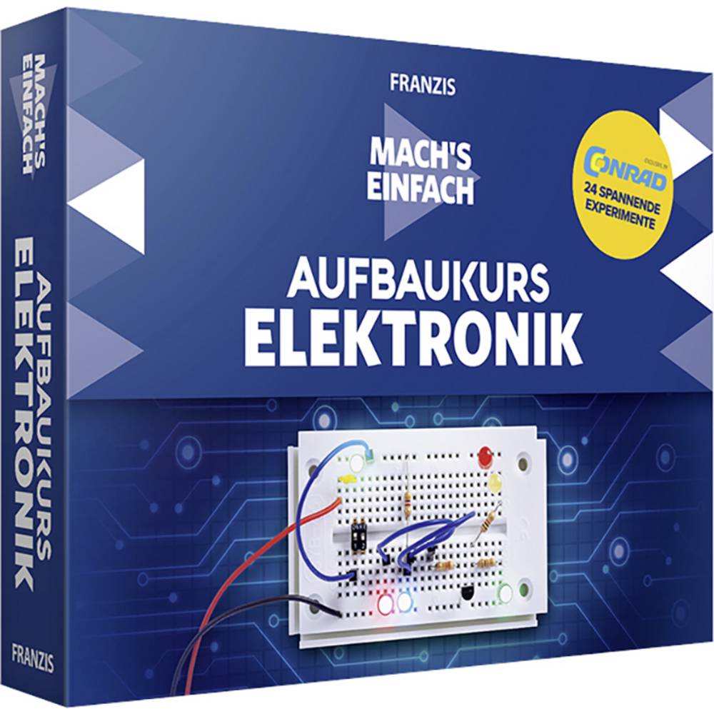 Franzis Verlag Aufbaukurs Elektronik 15069 Lernpaket Ab 14 Jahre