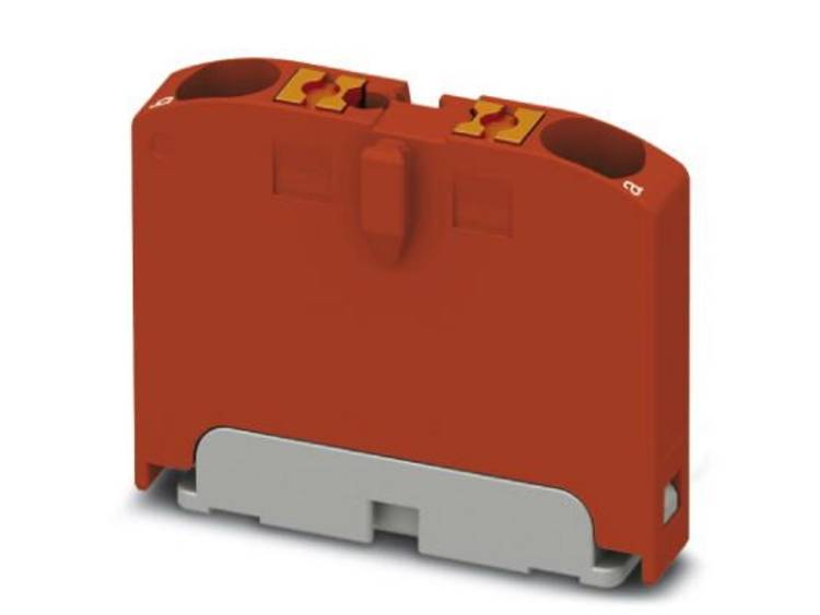 Phoenix Contact Distribution Block, 2 Way, 690 V, 24A, Red
