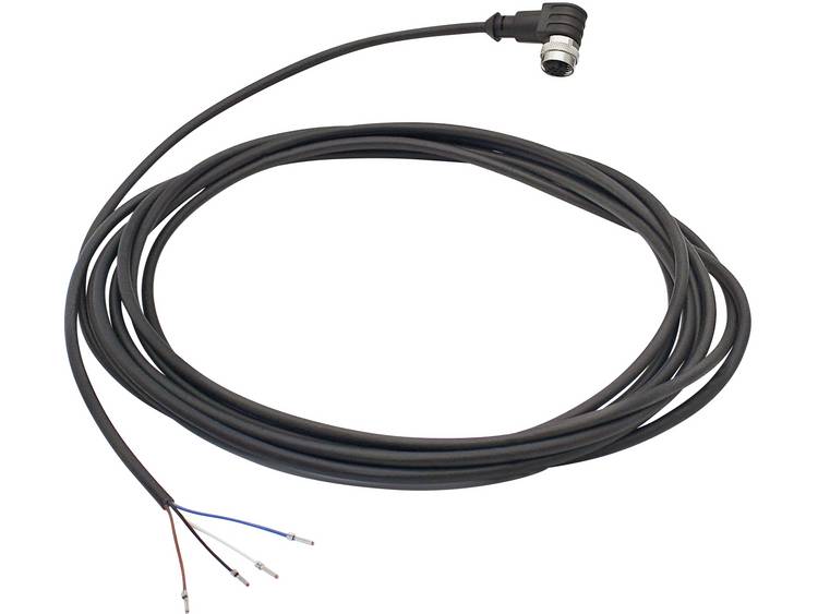 LED2WORK 200100-07 Sensor Kabel, PUR, 5m - Vinklad M12 Anslutning/ppna Kabelndar, a Kodad, 24 V DC 1 St.