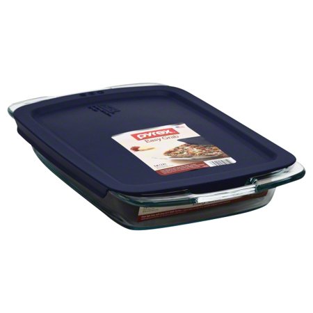 Corningware - Pyrex 1085803 BLU 3 Quart Oblong Dish Pack of 2