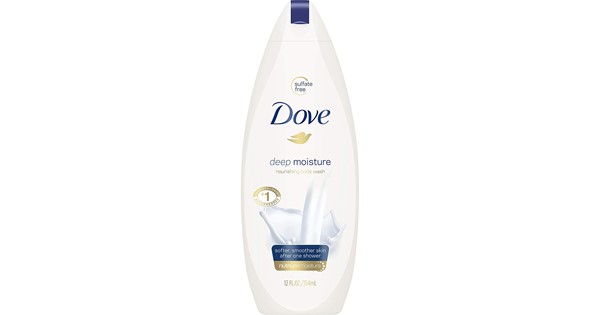 Deep Moisture Nourishing Body Wash with Nutriummoisture by Dove for Unisex - 12 Oz Body Wash - Pack of 6