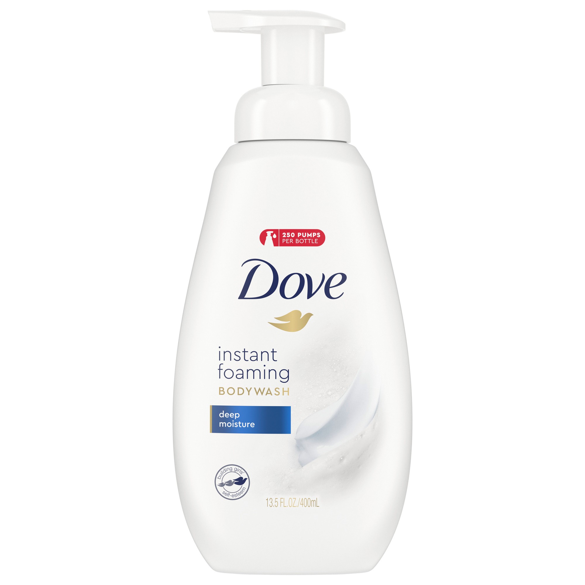 Dove Body Wash for Women Instant Foaming Nourishing Deep Moisture All Skin  13.5 Oz
