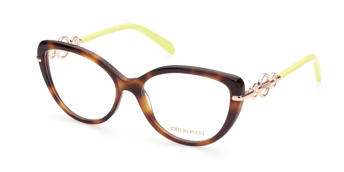 Pucci, Glasses, Female, Brown, ONE SIZE, Cat Eye Frame