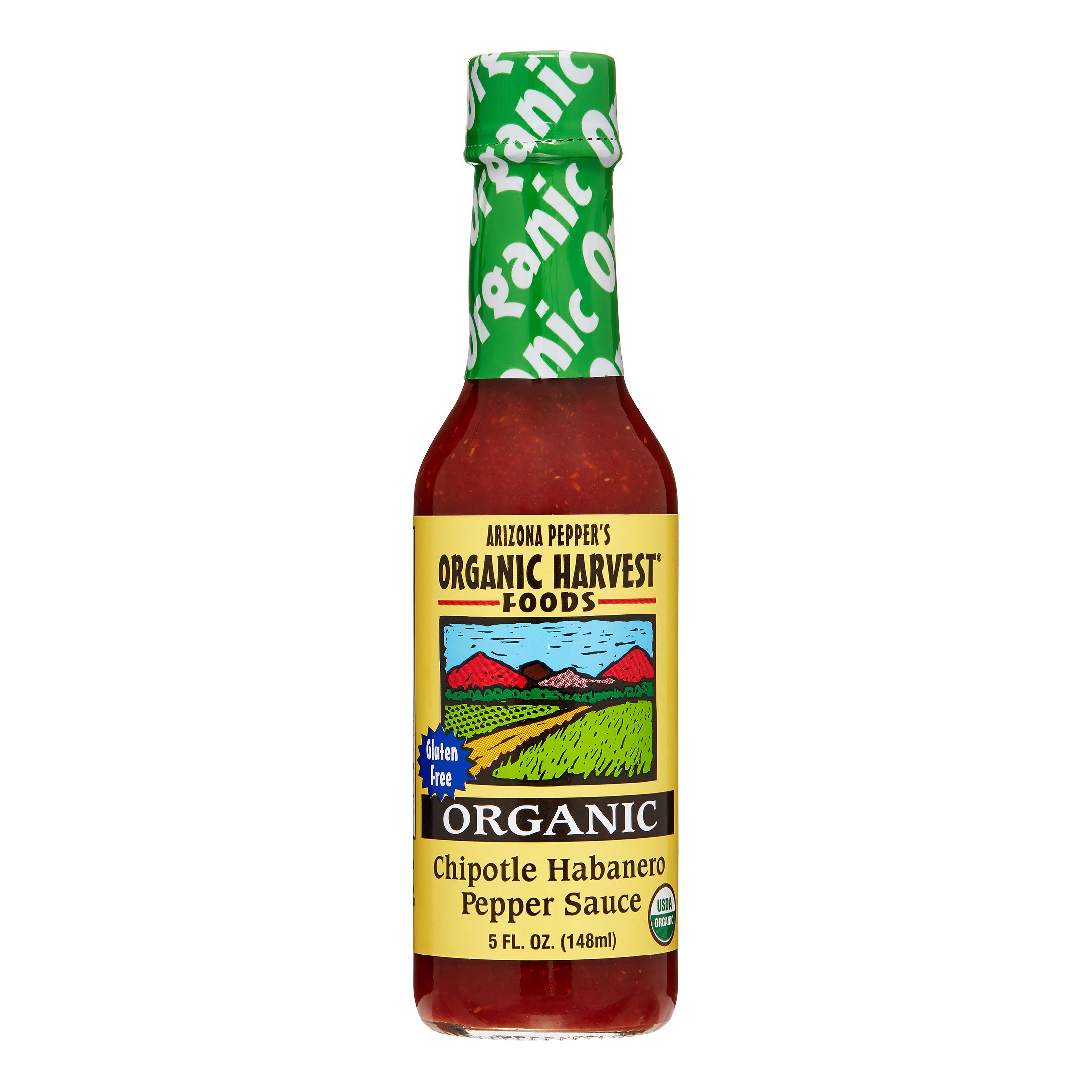 Arizona Pepper Products Organic Chipotle Habanero Sauce | 5 Fl Oz Liquid
