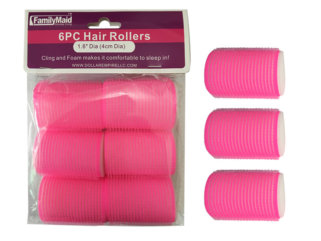 Family Maid 23310 40 M Cling Foam Hair Roller - 6 Piece - Pack of 96