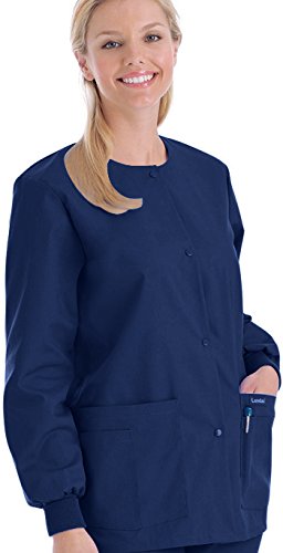 Landau 7525 Women's Warm-up Jacket Patriot Blue Large