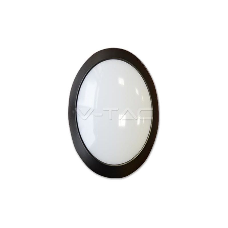 V-Tac Vt-8010 4973 Light LED 12W Full Dome 4000K Ip54 Black