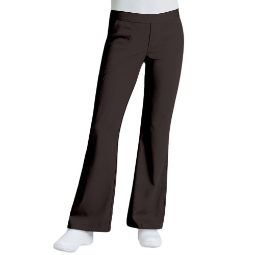 Custom Urbane Womens Bailey Cargo Scrub Pant Brown