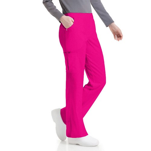 Urbane Women S Ultimate Modern Tailored Fit Breathable Fade Resistant 3 Pockets Pull on Cargo Scrub  Style 9300