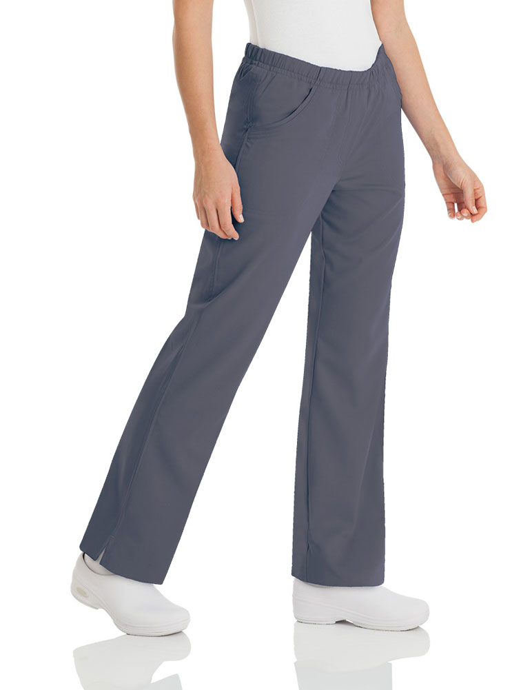 Urbane Women S Ultimate Modern Tailored Fit Breathable Fade Resistant 2 Pockets Pull on Basic Pull on Scrub  Style 9306