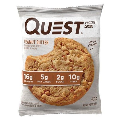Quest Soft & Chewy Cookie Biscuit Peanut Butter Flavoured