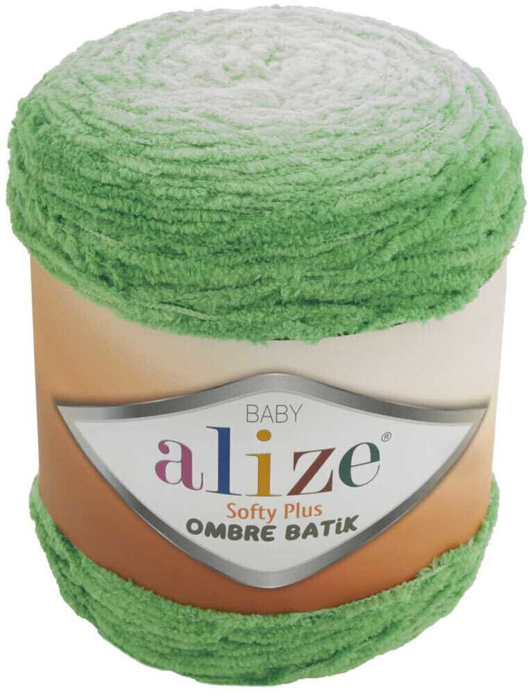 Alize Softy Plus Ombre Batik 7287 Green