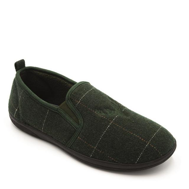 Padders 0489-79 Huntsman G Fit Green Mens Slippers