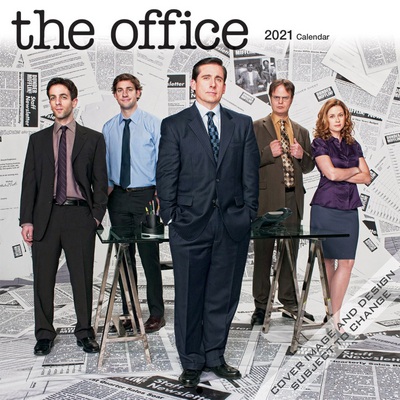 2021 12-Month Wall Calendar the Office
