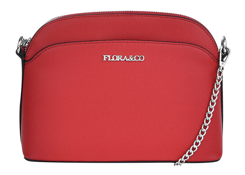 FLORA & CO Torebka Crossbody Damska 9546 Rouge