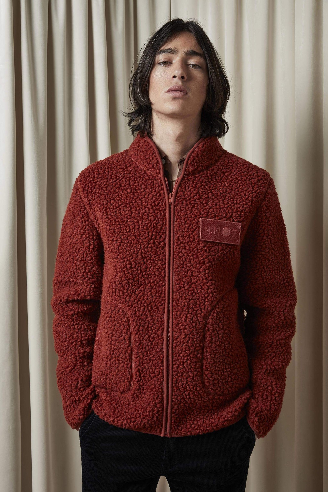 Mort 3443 Sherpa-Fleece-Jacke