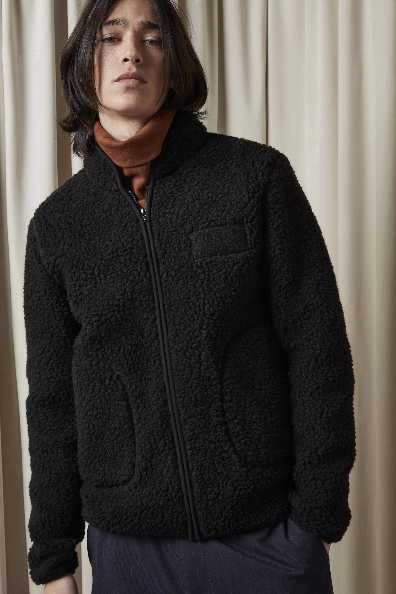 Mort 3443 Sherpa-Fleece-Jacke