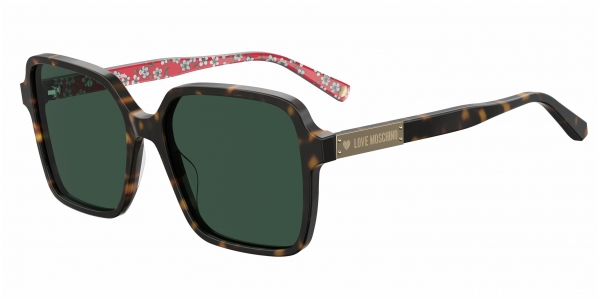 Brown Acetate Sunglasses with UV Protection