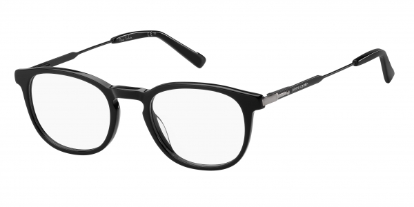 Pierre Cardin P.C. 6229 807 Men's Glasses Black Size 50 - Free Lenses - HSA/FSA Insurance - Blue Light Block Available