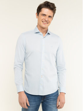 Marc O'Polo Cămașă 021 7668 42348 Albastru Shaped Fit