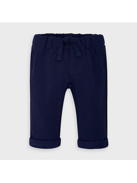 Mayoral Bavlnen Nohavice 2564 Tmavomodr Regular Fit