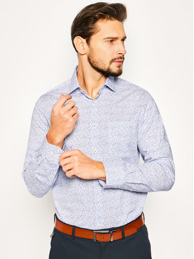 Pierre Cardin Cămașă Hemd Langarm 5797/000/27010 Colorat Modern Fit