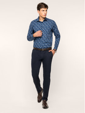 Pierre Cardin Cămașă 5797/000/26825 Bleumarin Modern Fit