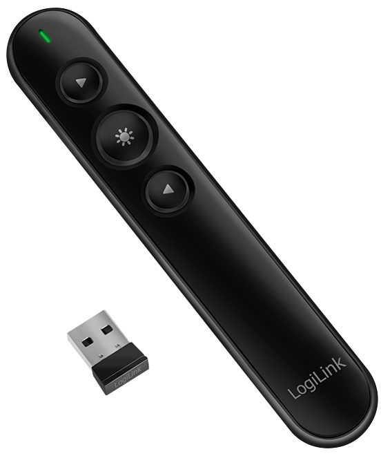 LogiLink ID0190 Wireless Presenter RF Black