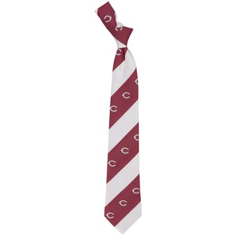 Men's Cincinnati Reds Geo Stripe Tie thumbnail