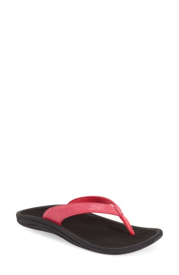 Women's Olukai 'Kulapa Kai' Thong Sandal, Size 11 M - Pink