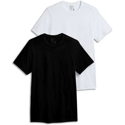 Men's Big and Tall Classic Crew Neck Undershirts, Pack of 2