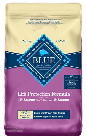 Blue Buffalo Life Protection Formula Large Breed Lamb & Brown Rice Adult Dry Dog Food, 10.1-kg