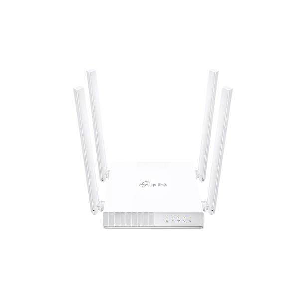 TP-Link Archer C24 AC750 Dual-Band Wi-Fi Router 2.4GHz 300Mbps 5GHz 433Mbps 4xLAN 1xWAN 4xAntennas, WPS, Router Access Point and Range Extender Modes 