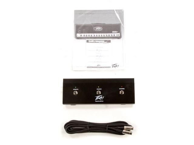 Peavey 6505+ Plus 120-Watt High Gain Guitar Amplifier Amp Head + Footswitch