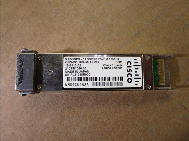 Cisco Ons 15454 10-2313-02 Wmotcu4aaa Ons-xc-10g-58.1