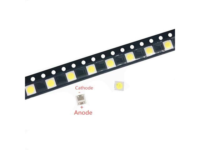 50pcs for WOOREE LED Backlight LCD TV Bead 6V 2W 3535 LED SMD Lamp Bead 3535 Cold White